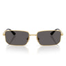Vogue Occhiali da Sole VO4352S 280 87 Oro Grigio Fumo Donna 