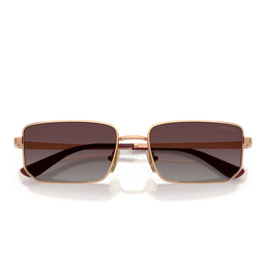 Vogue Occhiali da Sole VO4352S 515262 Oro Rosè Grigio Sfumato Viola Donna Polarizzati 5