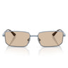 Vogue Occhiali da Sole VO4352S 521493 Azzurro Marrone Chiaro Donna