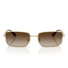 Vogue Occhiali da Sole VO4352S 848 13 Oro Pallido Marrone Sfumato Donna