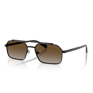 Vogue Occhiali da Sole VO4356S 352 T5 Nero Grigio Sfumato Marrone Uomo Polarizzati  2