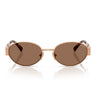 Vogue Occhiali da Sole VO4362S 515273 Oro Rosé Marrone Scuro Donna 
