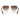 Vogue Occhiali da Sole VO4367SB 848 13 Oro Pallido Marrone Sfumato Donna 3