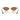 Vogue Occhiali da Sole VO4369S 280 73 Oro Marrone Scuro Donna 4