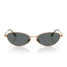 Vogue Occhiali da Sole VO4369S 515281 Oro Rosé Grigio Scuro Donna Polarizzati 