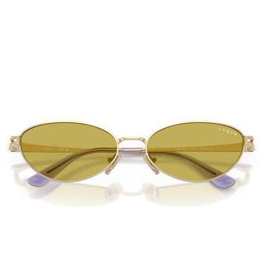 Vogue Occhiali da Sole VO4369S 848 82 Oro Pallido Verde Oliva Donna 5