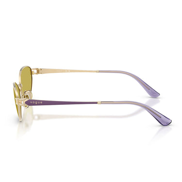 Vogue Occhiali da Sole VO4369S 848 82 Oro Pallido Verde Oliva Donna 3