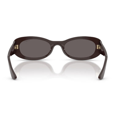 Vogue Occhiali da Sole VO5582S 225287 Marrone Pieno Nero Fumo Donna 4