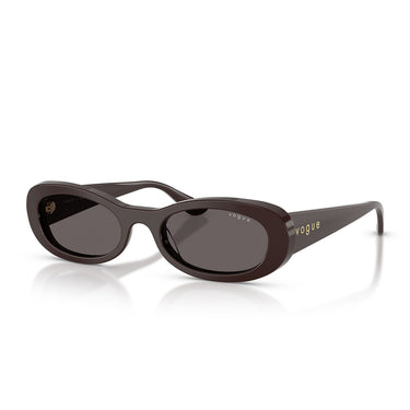 Vogue Occhiali da Sole VO5582S 225287 Marrone Pieno Nero Fumo Donna 2
