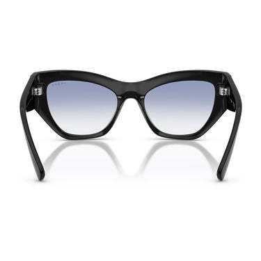 Vogue Occhiali da Sole VO5607S W44 19 Nero Trasparente Sfumato Azzurro Donna 4