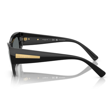 Vogue Occhiali da Sole VO5607S W44/81 Nero/Grigio Scuro Donna Polarizzati 2