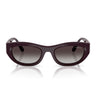 Vogue Occhiali da Sole VO5616S 24268G Bordeaux Full Grigio Sfumato Donna 
