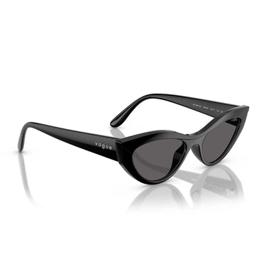 Vogue Occhiali da Sole VO5637SU W44/87 Nero/Grigio Fumo Donna 5