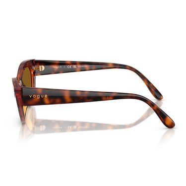 Vogue Occhiali da Sole VO5637SU W65683 Marrone Scuro Marrone Scuro Donna Polarizzati  3