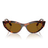 Vogue Occhiali da Sole VO5637SU W65683 Marrone Scuro Marrone Scuro Donna Polarizzati 