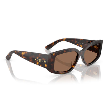 Vogue Occhiali da Sole VO5642SU W65673 Marrone Scuro/Marrone Scuro Donna 4