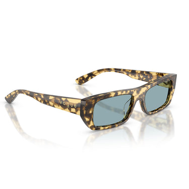 Vogue Occhiali da Sole VO5657SU 324180 Marrone Beige Blu Donna  5