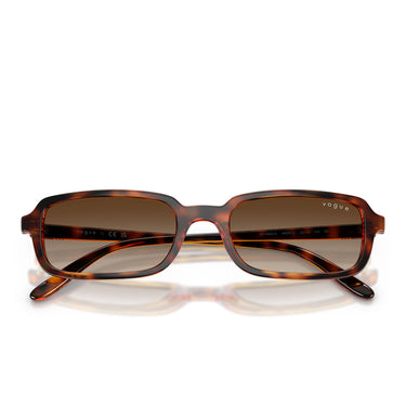 Vogue Occhiali da Sole VO5666S W65613 Marrone Scuro Marrone Sfumato Donna 6