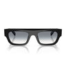 Vogue Occhiali da Sole VO5694SU W44/79 Nero/Trasparente Sfumato Blu Donna