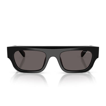 Vogue Occhiali da Sole VO5694SU W44 87 Nero Grigio Fumo Donna  5