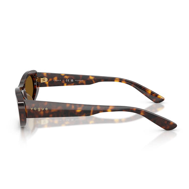 Vogue Occhiali da Sole VO5695SU W65683 Marrone Scuro Marrone Scuro Donna Polarizzati  3
