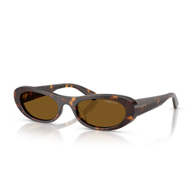 Vogue Occhiali da Sole VO5695SU W65683 Marrone Scuro Marrone Scuro Donna Polarizzati  2