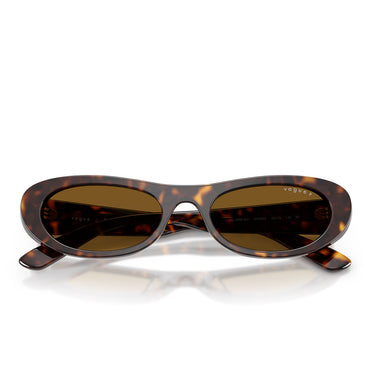 Vogue Occhiali da Sole VO5695SU W65683 Marrone Scuro Marrone Scuro Donna Polarizzati  5