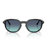 Vogue Occhiali da Sole VO5707S W44/4S Nero/Azzurro Sfumato Blu Scuro Uomo