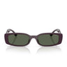 Vogue Occhiali da Sole VO5725SU 242671 Violetto Pieno/Verde Scuro Donna