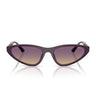 Vogue Occhiali da Sole VO5726SU 242670 Viola Pieno Giallo Sfumato Viola Donna 