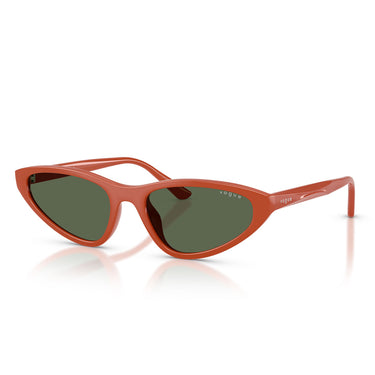 Vogue Occhiali da Sole VO5726SU 331071 Arancione Pieno Verde Scuro Donna 2