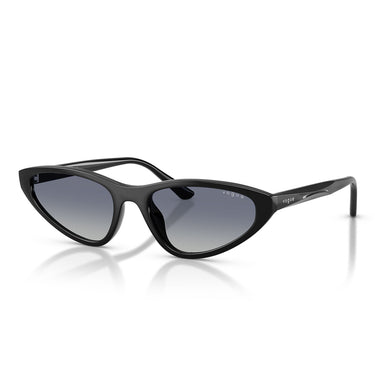 Vogue Occhiali da Sole VO5726SU W44 4L Nero Blu Sfumato Grigio Donna 2