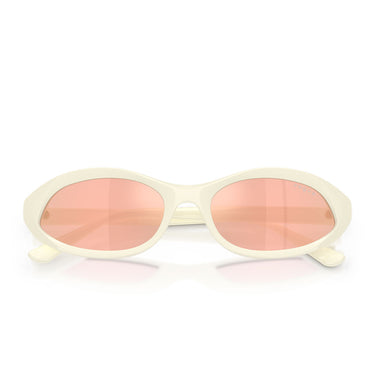 Vogue Occhiali da Sole VO5727SU 32397J Crema Pieno Arancione Specchiato Oro Rosa Donna 5