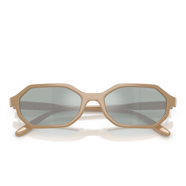 Vogue Occhiali da Sole VO5749S 33261N Taupe Pieno Azzurro Specchiato Argento Donna 5