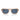 Vogue Occhiali da Sole VO5752S 318980 Marrone Trasparente/Blu Scuro Uomo