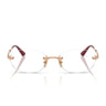 Vogue Occhiali da Vista VO4343 5152 Oro Rosè Trasparente Donna 