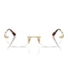 Vogue Occhiali da Vista VO4343 848 Oro Pallido Trasparente Donna
