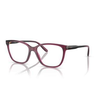 Vogue Gafas graduadas VO5518 2989 Rojo cereza oscuro Transparente/Transparente Mujer