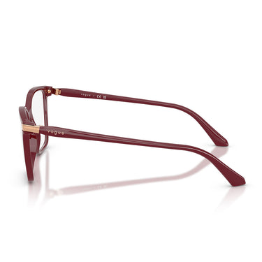 Vogue Gafas Graduadas VO5654 2875 Cereza Sólido/Transparente Mujer