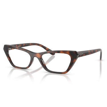 Vogue Occhiali da Vista VO5670 2718 Marrone Scuro Totale Trasparente Donna 2