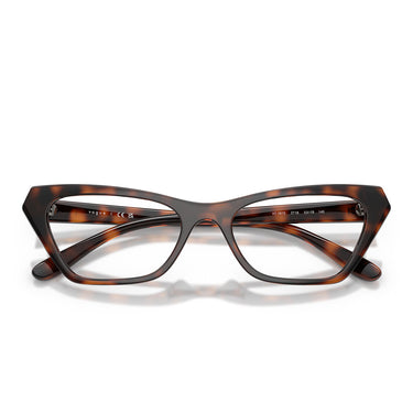 Vogue Occhiali da Vista VO5670 2718 Marrone Scuro Totale Trasparente Donna 5