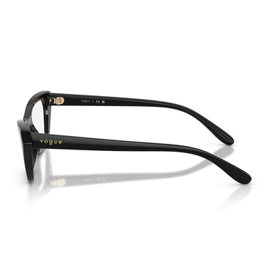 Vogue Occhiali da Vista VO5670 W44 Nero Trasparente Donna 3