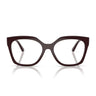 Vogue Occhiali da Vista VO5691 3288 Bordeaux Trasparente Donna 