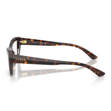 Vogue Occhiali da Vista VO5701U W656 Marrone Scuro Trasparente Donna 3