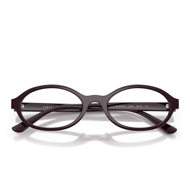 Vogue Occhiali da Vista VO5728U 2426 Violetto Pieno Trasparente Donna 5