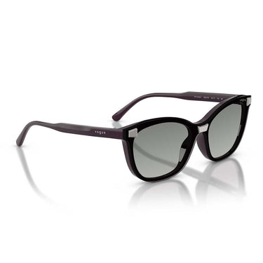 Vogue Occhiali da Vista VO5746S 33321W Viola Ultra Dark/Trasparente con Clip Donna 6