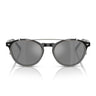 Vogue Occhiali da Vista VO5751S W44/1W Nero/Trasparente con Clip Grigio Uomo