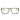 Gafas graduadas Vogue VO5753 2821 Verde transparente/Transparente Hombre
