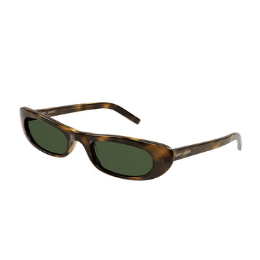 Yves Saint Laurent Sunglasses SL 557 SHADE 002 Havana/Green Women