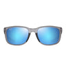 Maui Jim Occhiali da Sole AKALA B599-14 MJ0599SA 004 Grigio Opaco/Blu Hawaii Unisex Polarizzati